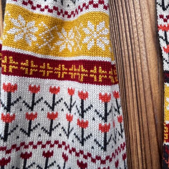 Fall Scarf Yellow Orange Moose Boutique - Picture 3 of 7